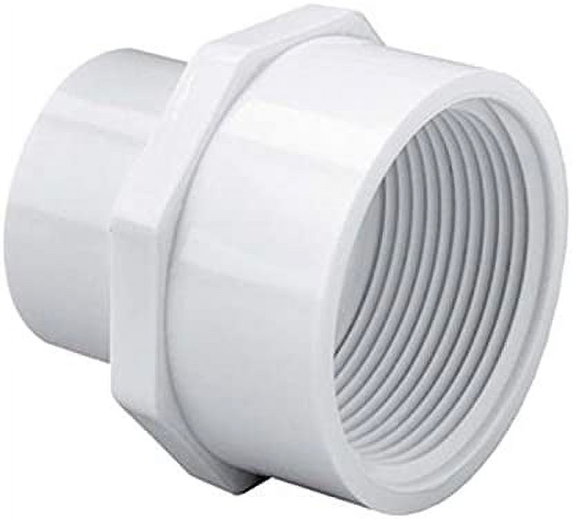 2pcs Schedule 40 PVC Pipe Slip x Fipt Reducing Female Adapter (1/2" x 3/4" Dia. (5 Pack)) - 435-074