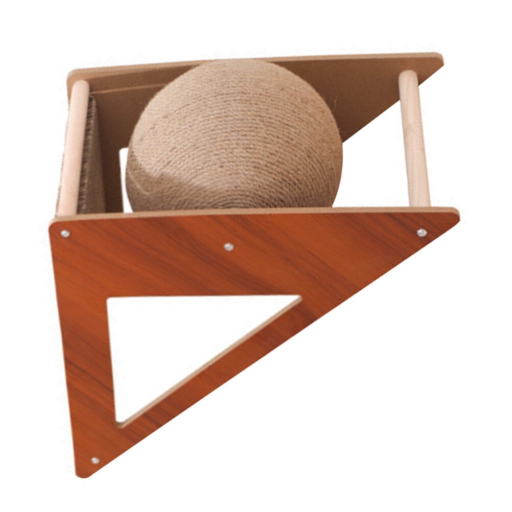 2pcs Scratching Board Cat Scratcher Toy Floor Kitten Scratcher Stable