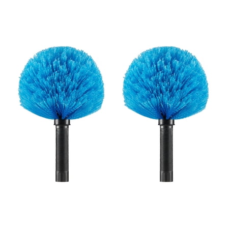 2pcs Screw on Webster Cobweb Duster Head for Pole (Pole Not Included)