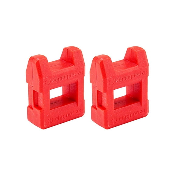 2pcs Screwdriver Magnetizer Degaussing Demagnetizer Change Magnetism Tool