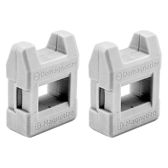 2pcs Screwdriver Magnetizer Degaussing Demagnetizer Change Magnetism Tool