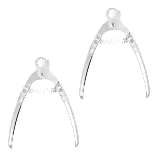 2pcs Seafood Shears Snail Tail Scissors for Picnics and Barbecue Gatherings