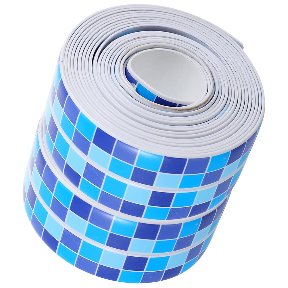 2pcs Self Adhesive Caulk Sealer Caulk Strip Shower Tile Sealer for Bath ...