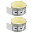 thumbnail image 1 of 2pcs Self Adhesive Measuring Tape 30cm Metric Up to Down , Black, 1 of 6