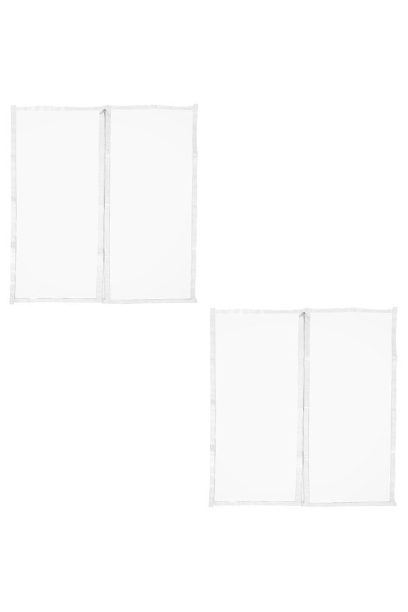 2-Pack Transparent Self-Adhesive Film for Winter Weather, and Heat Retention