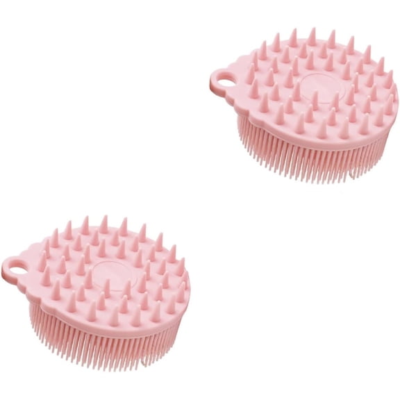2pcs Sensory Tactile Brush Scalp Shampoo Brush Baby Hair Brush Cleaning Brushes for Household Use Sensory Brush Body Washing Brush Baby Body Scrubber Body Tool Bath Products Child