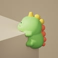 thumbnail image 1 of 2pcs Set for Children PVC Baby Safe Rabbit Dinosaur Bear Anti-collision Angle Desk Edge Protector Safety Edge Guard Table Corner Protector 2PCS-DINOSAUR, 1 of 6
