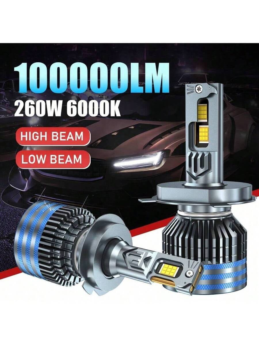 2pcs/Set H4 H7 H11 LED Headlight H1 H13 9005 HB3 9006 BH4 LED ...