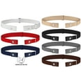 thumbnail image 1 of 2pcs Set No Buckle Stretch Belt for Women Men Boy Girl Elastic Waist Invisible Belt for Jeans/Pants, 1 of 6