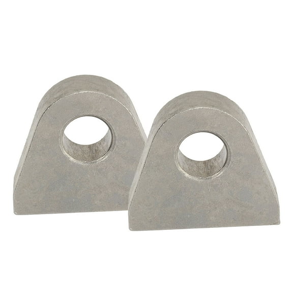 2pcs Shackle Mount Heavy Duty 1 Inch Thick Steel Weld On Shackle Clevis Mounts for Tractors