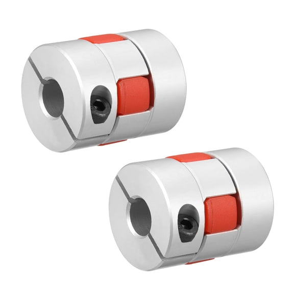 2pcs Shaft Coupling 10-10mm Bore L35xD30 Flexible Coupler Joint for Servo Motor