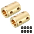 thumbnail image 1 of 2pcs Shaft Coupling 6-8mm Bore L22xD14 Robot Motor Wheel Rigid Coupler Connector, 1 of 4