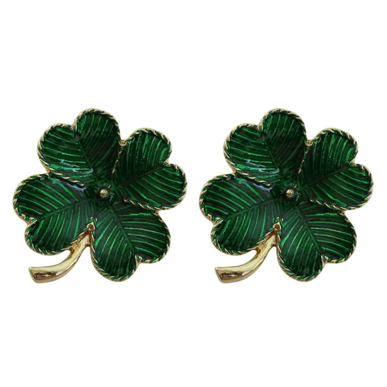 Four leaf deals clover lapel pin