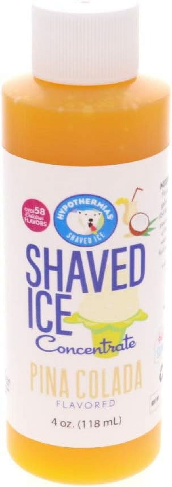 2pcs Shaved Ice and Snow Cone Syrup Unsweetened Flavor Concentrate 4