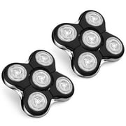 2Pack Shaver Replacement Head Compatible with Remington Balder Pro Head Shaver ModelSPR-XR7000,with 2 Sweeping Brush