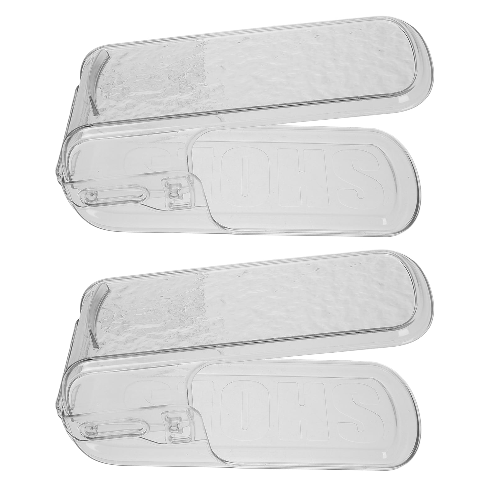TAVADA Shoe Slots Organizer,Set van 24 schoenenstapelaars,schoenstapelaars,Schoen Slots,Verstelbare schoenenstapelaar,schoenslots,hoogte verstelbaar, ruimtebesparend,thuis, school