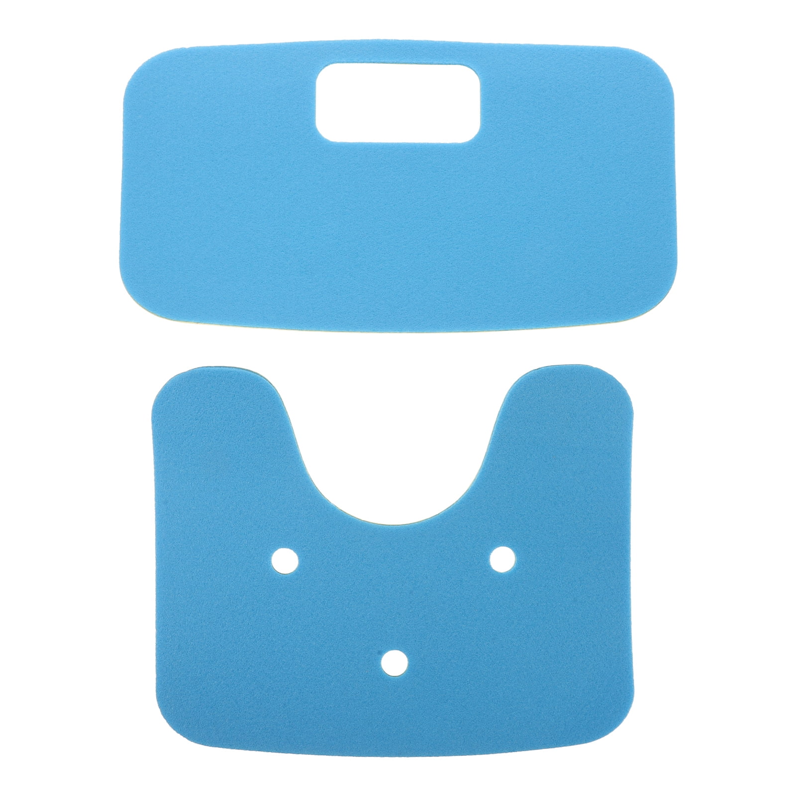 2pcs Shower Chair Seat Mat and Back Mat, Waterproof Shower Seat Cushion