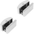 thumbnail image 1 of 2pcs Shower Door Bottom Guide Shower Door Glass Door Roller Slider for 5-14mm Thick Glass, 1 of 6