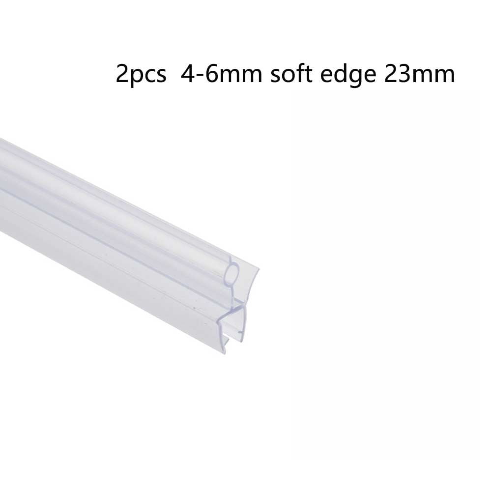 2pcs Shower Seal Strip For Bathroom Kitchen 6/8/10/12mm Water Deflector ...