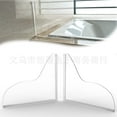 2pcs Shower Splash Guards Shower Corner Guards Bathroom Tub Splash Guards Bath Splash Guard