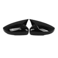 thumbnail image 1 of 2pcs Side Mirror Cover Door Wing Mirror Cover Cap Replacement for VW Polo MK6 2009-2017 6R0857537B 6R0857538B, 1 of 8