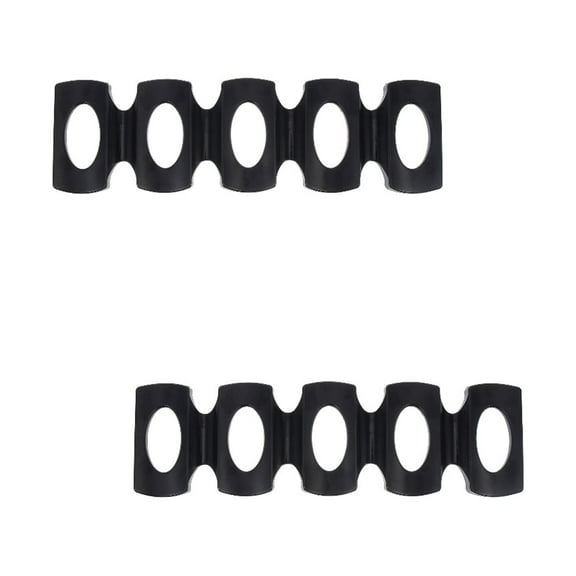 2pcs Silicone Can and Bottle Organizer Fridge Beer Storage Rack Beverage Can Storage Holder