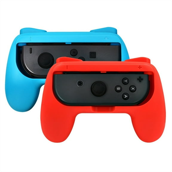 2pcs Silicone Controller Grips Handle for N-Switch Joy-Con Console Holder