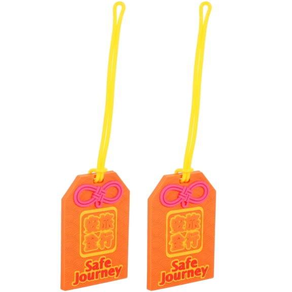 Raindrops Luggage Identification Tags Silicone 2Pcs 3.1X2.0X0.1In