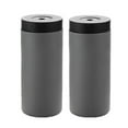 thumbnail image 1 of 2pcs Silicone Manual Soap Dispenser Hand Sanitizer Bottle Kitchen Bathroom Essential Oil Lotion Dispenser, Gray, 1 of 7