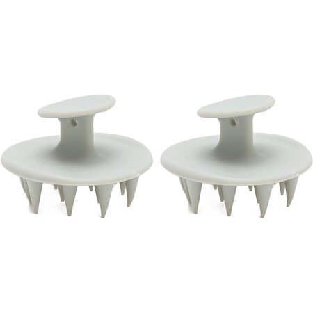 2pcs Silicone Scalp Massager, Itch Relief Dandruff Removal Soft Hair Washing Brush Shampoo Brush Scalp Scrubber for Men Women