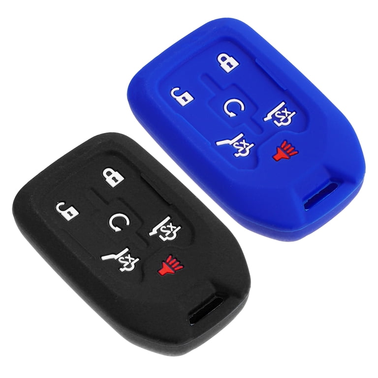 Silicone Key Fob Cover Case – Fits 6-Button Remote For Chevrolet Suburban & GMC Yukon