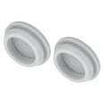 thumbnail image 1 of 2pcs Silicone Snap in Locking Hole Plugs,26mm Narrow Groove 2.5mm for Kitchen Waterproof Sealing Plugs Grey, 1 of 7