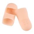 thumbnail image 1 of 2pcs Silicone Toe Guards Toe Caps Reduce Pressure From Shoes During Walking Running, 1 of 8