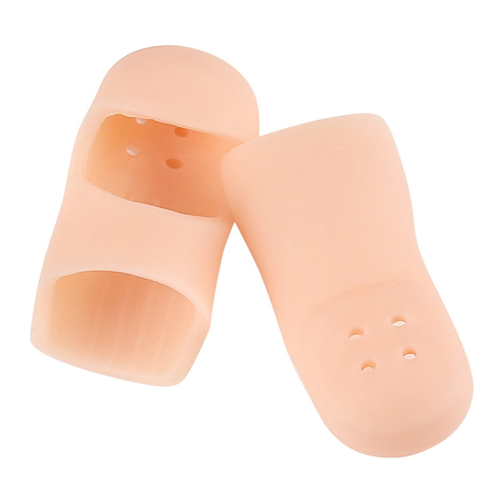 2pcs Silicone Toe Guards Toe Caps Reduce Pressure From Shoes During ...