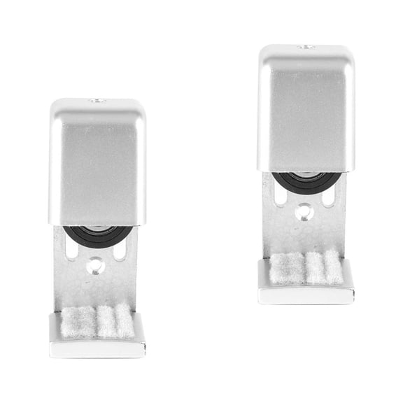2pcs Sliding Auto Door Floor Guides Bottom Stainless Steel Door Roller Guide
