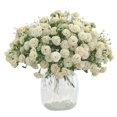 thumbnail image 1 of 2pcs Small Carnation Artificial Flowers,Bulk Silk Fake Flower with Stems for Wedding,Mother's Day Gift, 1 of 5