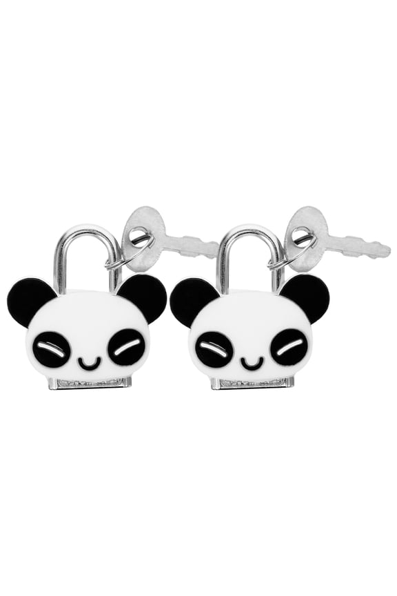 2 Pack Small Padlocks with Keys for Luggage, Backpack, Gym Locker, Suitcase, Classroom, Travel, School and Office Security