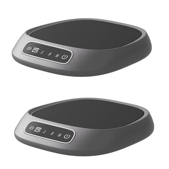 2pcs Smart Heating Coaster for  Use - Keeps Milk, Coffee, and Tea Warm