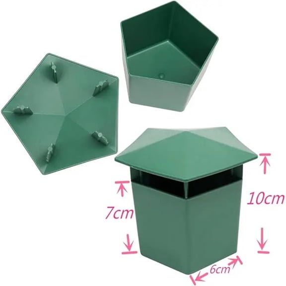 2pcs Snail Beer Trap for Garden Snail Trap Catching Tool Vegetable Garden Farm Slug Snail Catcher Snail Beer Plastic Box