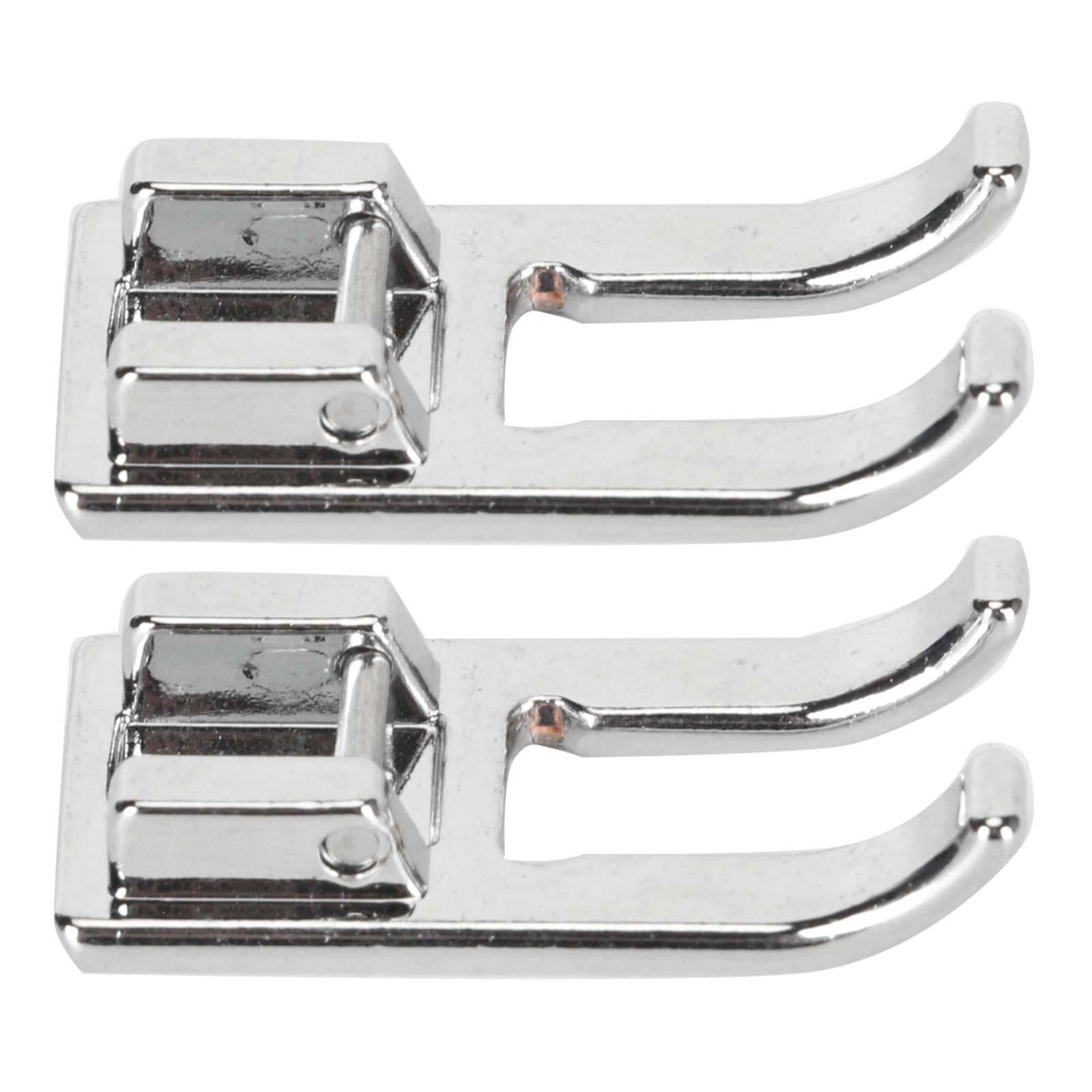 2pcs Snap On 7mm Open Toe Foot Large Opening High Hardness Q235 Steel Open Toe Presser Foot for