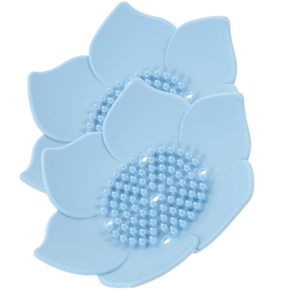 OUNONA 2pcs Self Draining Flower Soap Dish Household Soap Holder Container