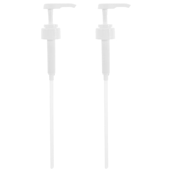 2-Pack Replacement Soap Dispenser Pumps for Lotion, Shampoo, Liquid Soap Bottles - Bathroom and Kitchen Pump Refill