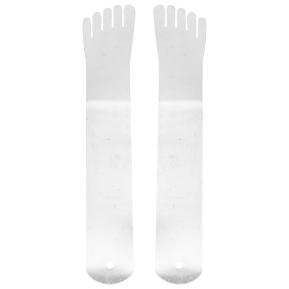 FONDOTIN 2Pcs Metal Sock Display Board Lightweight Durable Socks Holder for Shaping