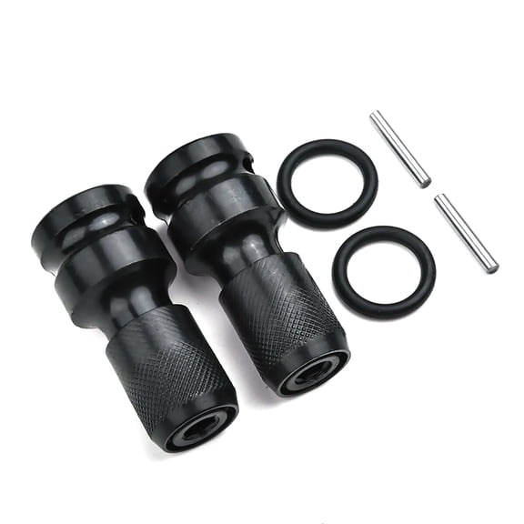 2pcs Socket Adapter Drill Hex Shank Chuck Change Impact Driver Tool 1/2" To 1/4" TAPDRA Spare Part