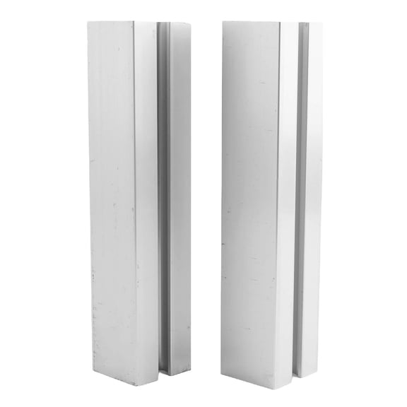2pcs Solar Panel Bracket Guide Rail 40*40mm 350mm Photovoltaic Module Mounting Rail Adjustable Solar Panel Accessories