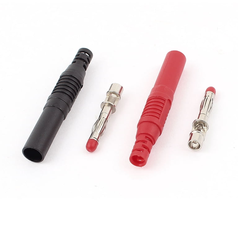 Multimeter Test Lead Connectors 10-Pack 4mm Banana Plug Connectors ...