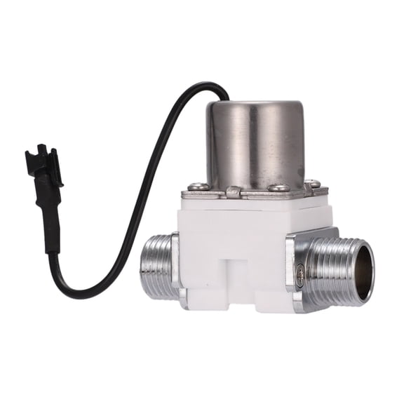 2pcs Solenoid Valve 1 /2 Inch DC4.5V Water Control Electric Pulse Plastic Solenoid Valve Accessory ,Durable Materia