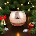 thumbnail image 1 of 2pcs Spherical Glass Candle Holders, Decorative Aromatherapy Candle Cups for Christmas, Holiday Party, Wedding, Romantic Candlelight Dinner, Home Table Centerpiece Decor, 1 of 6