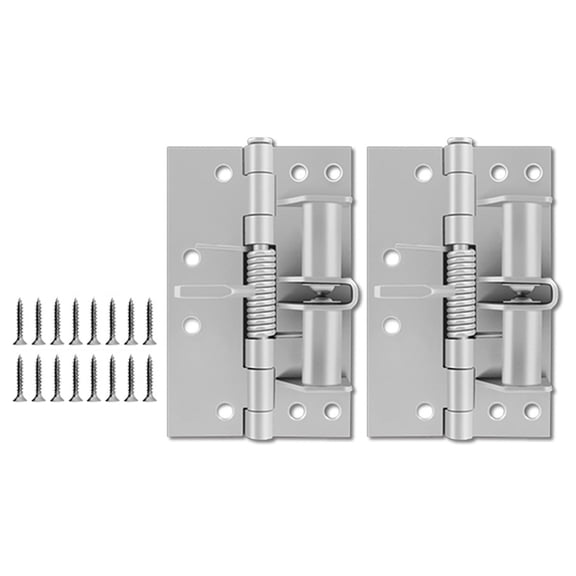 2pcs Spring Hinges for Securely and Convenient Door Closures with 90 Degree Positioning Feature Elegant Color Designs