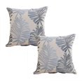 thumbnail image 1 of 2pcs Square linen pillow cover office cushion cover, 1 of 6